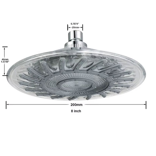 Regadera Cabezal De Ducha Con Luz Led